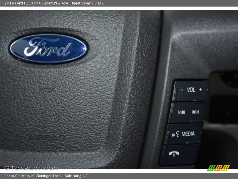 Ingot Silver / Black 2014 Ford F150 FX4 SuperCrew 4x4