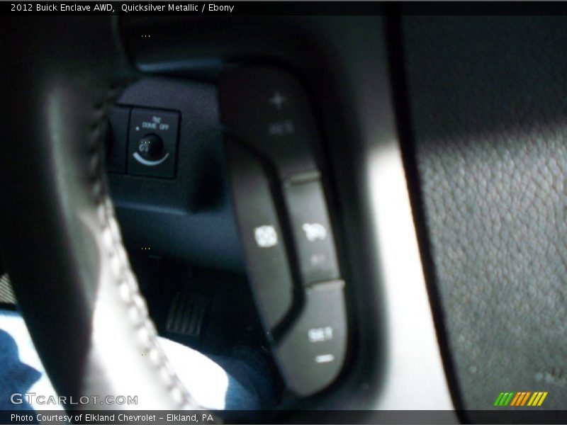 Quicksilver Metallic / Ebony 2012 Buick Enclave AWD