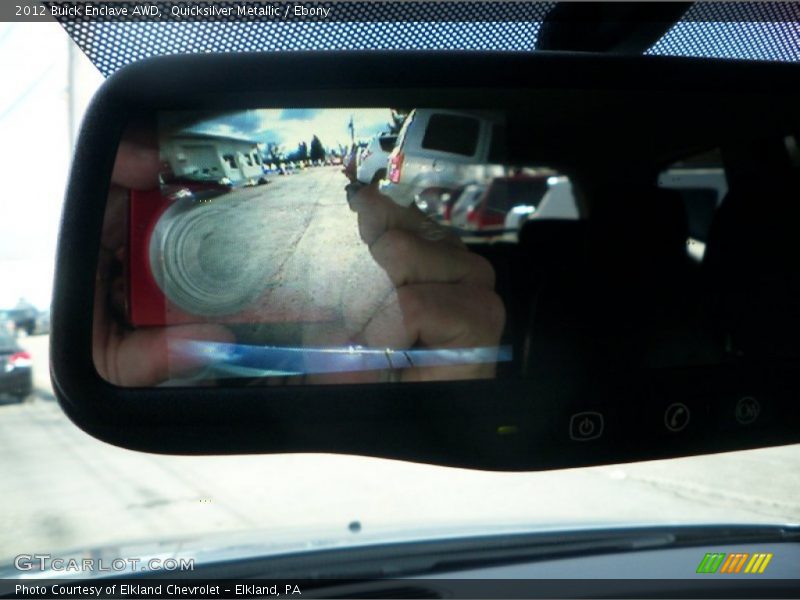Quicksilver Metallic / Ebony 2012 Buick Enclave AWD