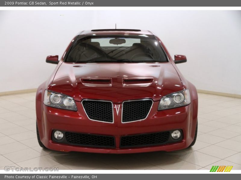  2009 G8 Sedan Sport Red Metallic