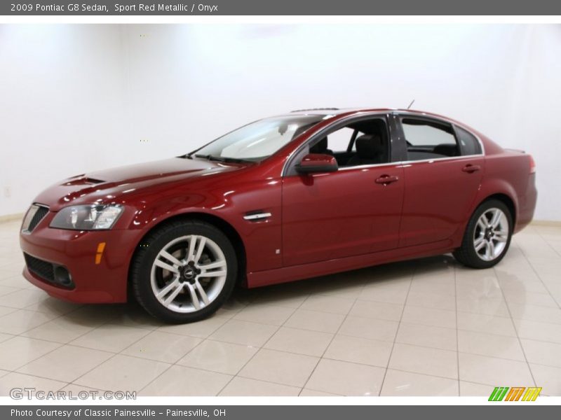  2009 G8 Sedan Sport Red Metallic