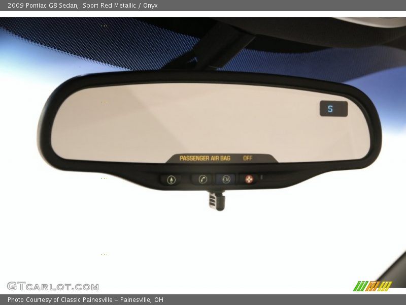 Sport Red Metallic / Onyx 2009 Pontiac G8 Sedan