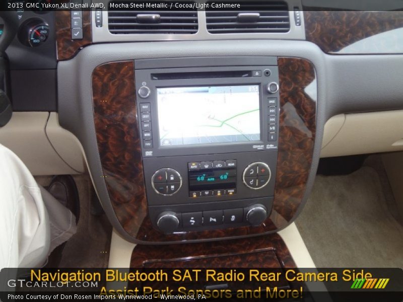 Mocha Steel Metallic / Cocoa/Light Cashmere 2013 GMC Yukon XL Denali AWD