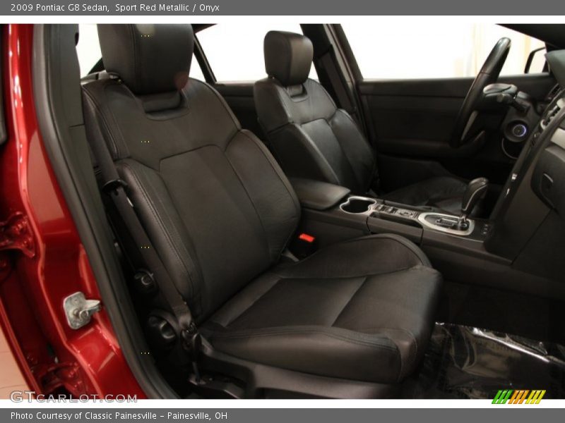 Front Seat of 2009 G8 Sedan
