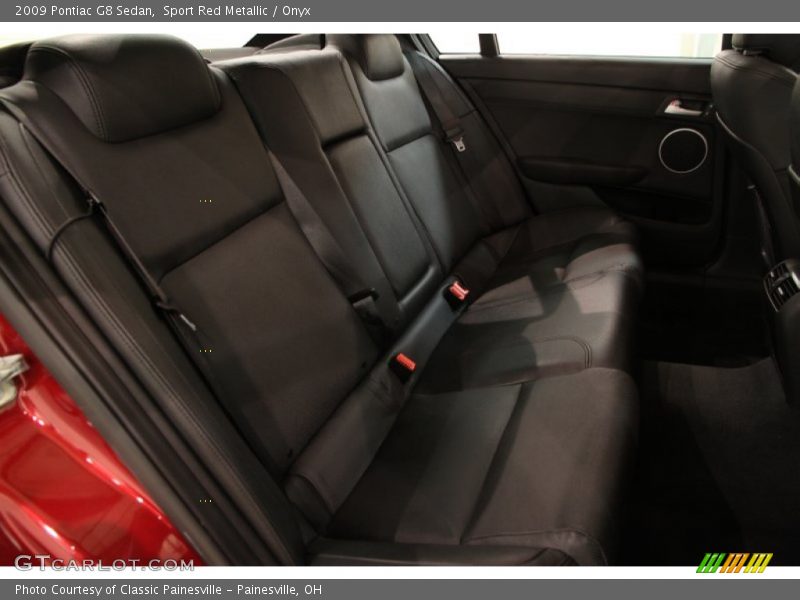 Rear Seat of 2009 G8 Sedan
