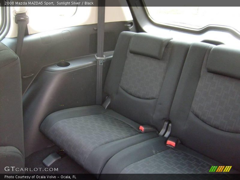 Sunlight Silver / Black 2008 Mazda MAZDA5 Sport