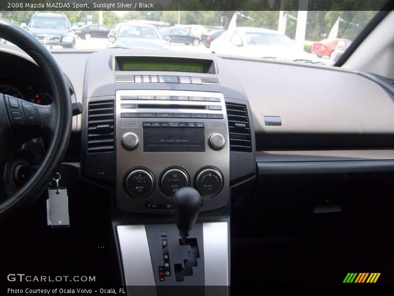 Sunlight Silver / Black 2008 Mazda MAZDA5 Sport