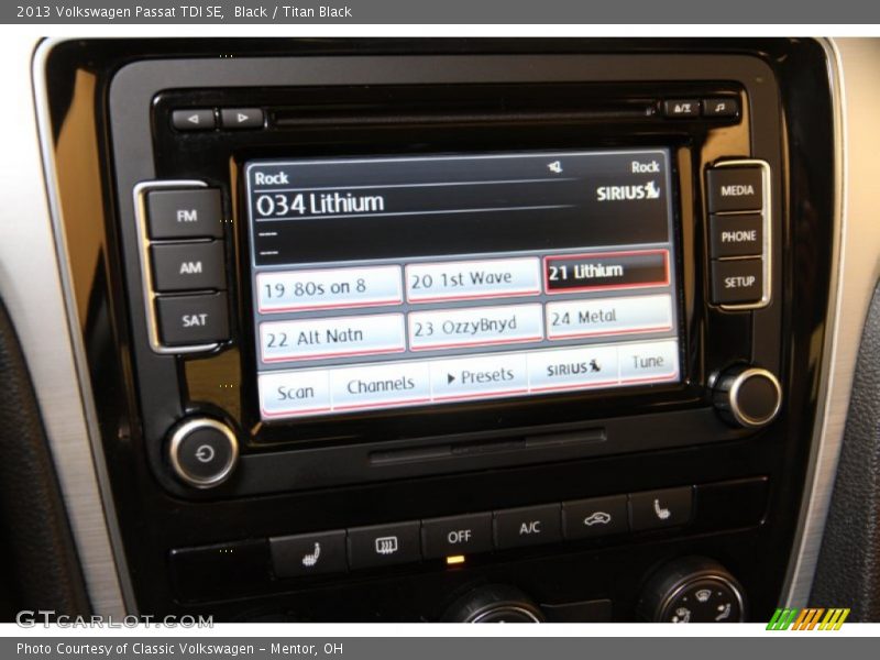 Black / Titan Black 2013 Volkswagen Passat TDI SE
