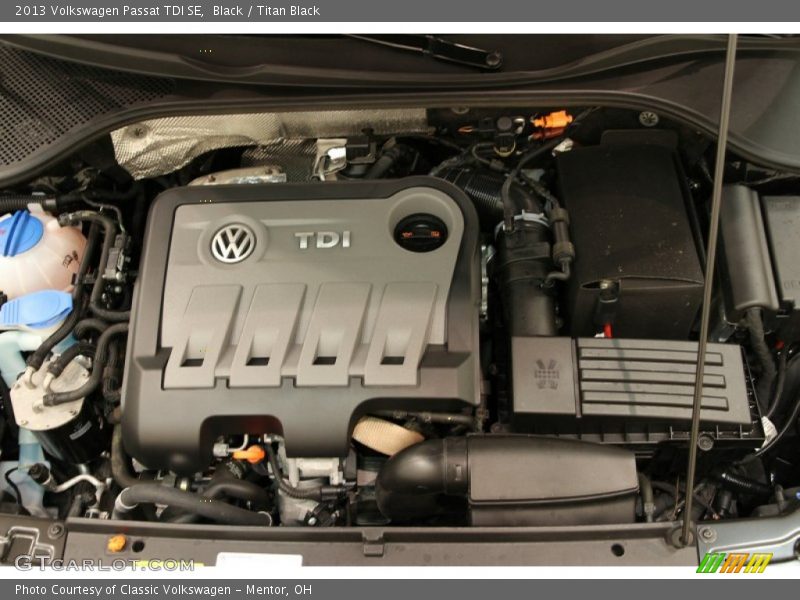 Black / Titan Black 2013 Volkswagen Passat TDI SE
