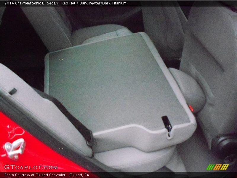 Red Hot / Dark Pewter/Dark Titanium 2014 Chevrolet Sonic LT Sedan