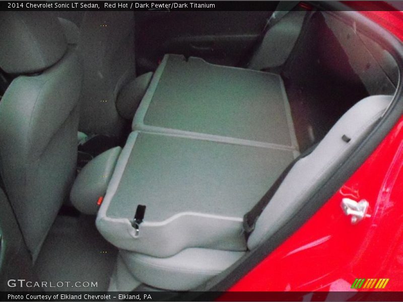 Red Hot / Dark Pewter/Dark Titanium 2014 Chevrolet Sonic LT Sedan