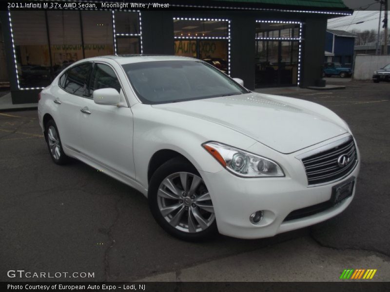 Moonlight White / Wheat 2011 Infiniti M 37x AWD Sedan