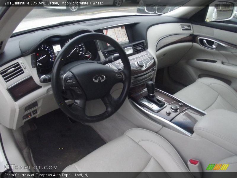 Moonlight White / Wheat 2011 Infiniti M 37x AWD Sedan