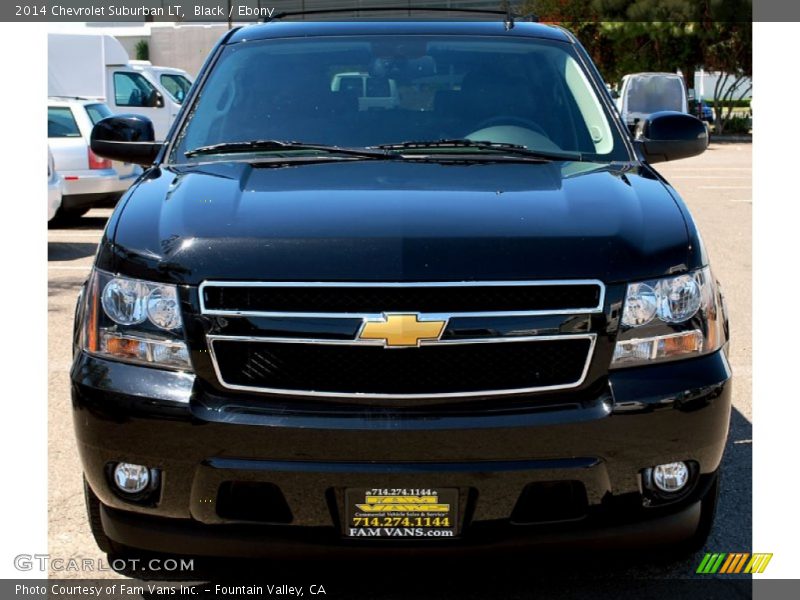 Black / Ebony 2014 Chevrolet Suburban LT