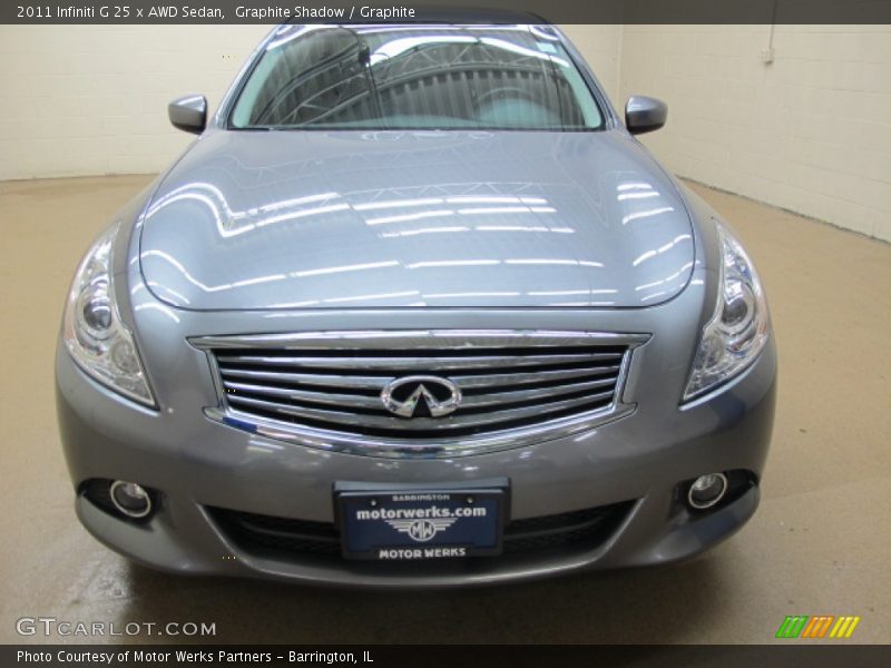 Graphite Shadow / Graphite 2011 Infiniti G 25 x AWD Sedan