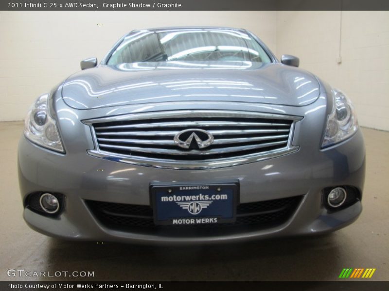 Graphite Shadow / Graphite 2011 Infiniti G 25 x AWD Sedan