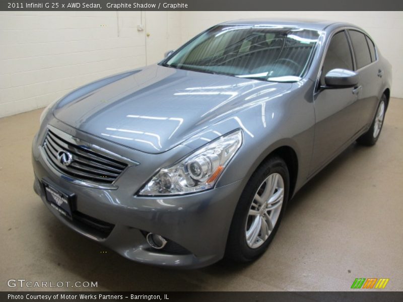 Graphite Shadow / Graphite 2011 Infiniti G 25 x AWD Sedan
