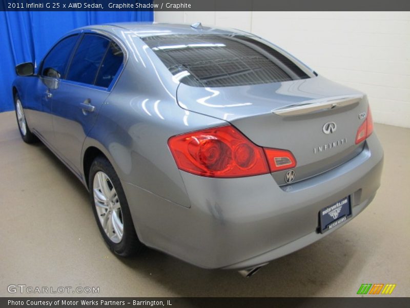 Graphite Shadow / Graphite 2011 Infiniti G 25 x AWD Sedan