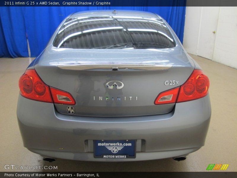 Graphite Shadow / Graphite 2011 Infiniti G 25 x AWD Sedan