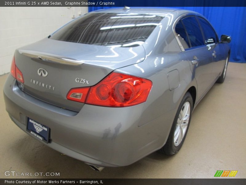 Graphite Shadow / Graphite 2011 Infiniti G 25 x AWD Sedan