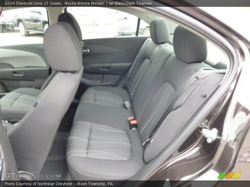 Mocha Bronze Metallic / Jet Black/Dark Titanium 2014 Chevrolet Sonic LT Sedan