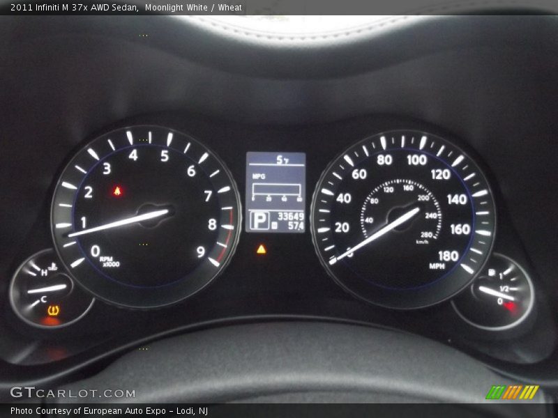 Moonlight White / Wheat 2011 Infiniti M 37x AWD Sedan
