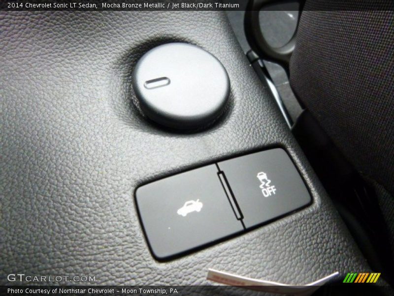 Mocha Bronze Metallic / Jet Black/Dark Titanium 2014 Chevrolet Sonic LT Sedan