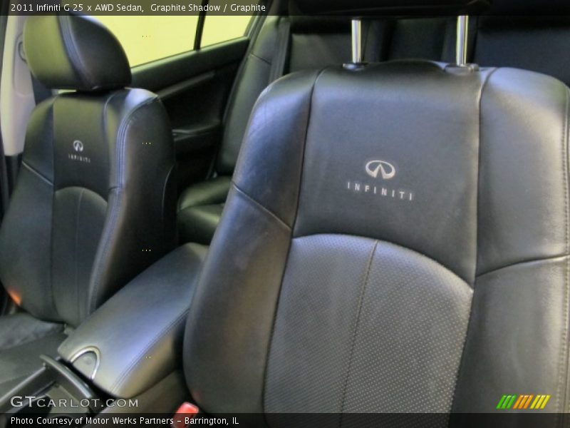 Graphite Shadow / Graphite 2011 Infiniti G 25 x AWD Sedan