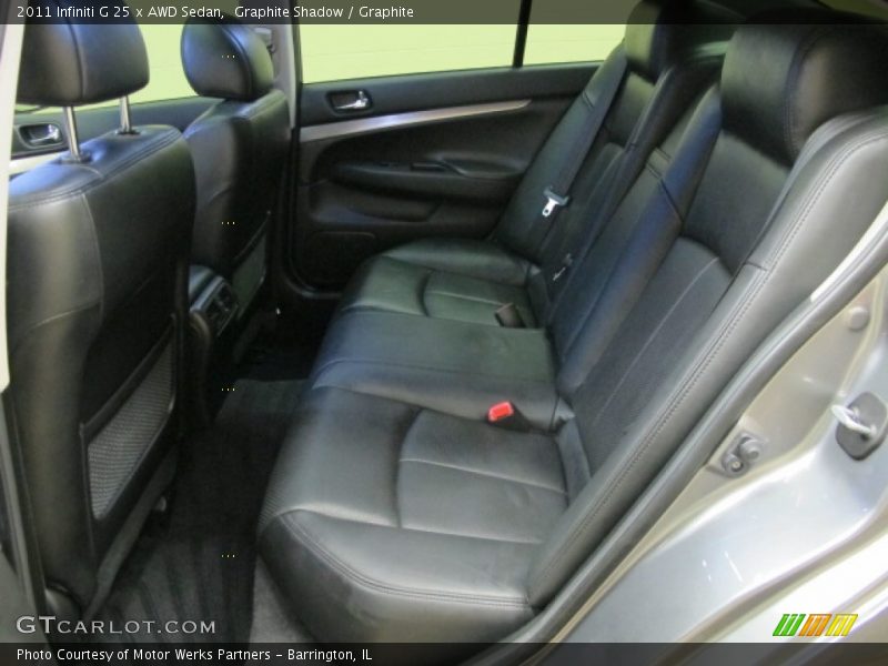 Graphite Shadow / Graphite 2011 Infiniti G 25 x AWD Sedan