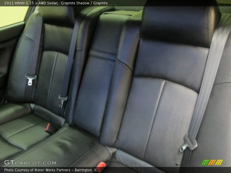 Graphite Shadow / Graphite 2011 Infiniti G 25 x AWD Sedan