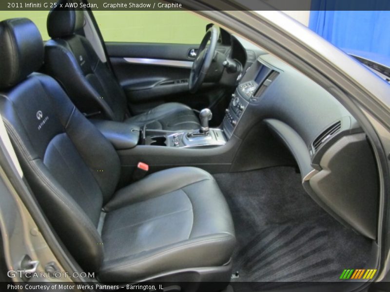 Graphite Shadow / Graphite 2011 Infiniti G 25 x AWD Sedan