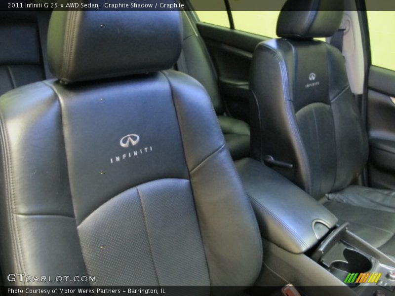 Graphite Shadow / Graphite 2011 Infiniti G 25 x AWD Sedan