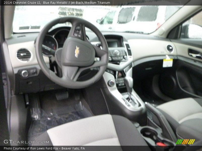 Blue Ray Metallic / Jet Black/Medium Titanium 2014 Chevrolet Cruze LS