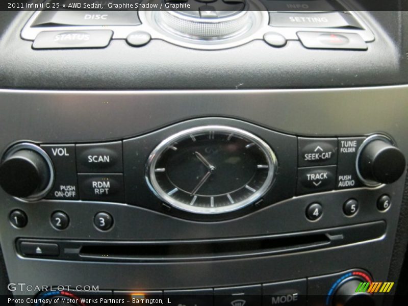 Graphite Shadow / Graphite 2011 Infiniti G 25 x AWD Sedan