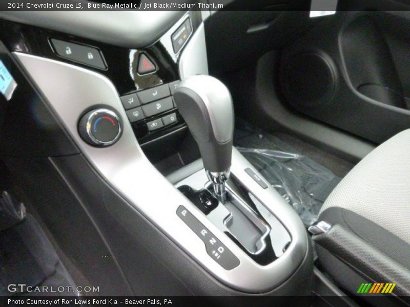 Blue Ray Metallic / Jet Black/Medium Titanium 2014 Chevrolet Cruze LS