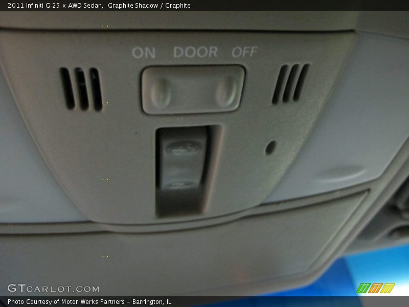Graphite Shadow / Graphite 2011 Infiniti G 25 x AWD Sedan