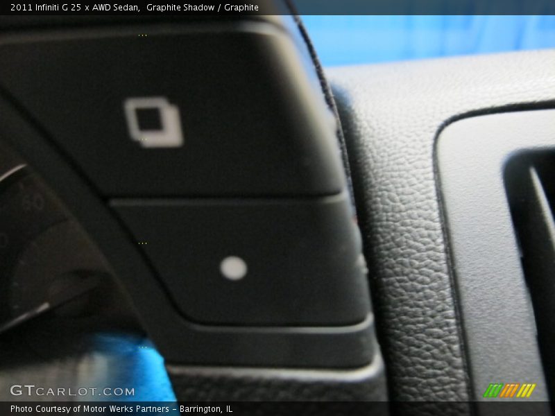 Graphite Shadow / Graphite 2011 Infiniti G 25 x AWD Sedan