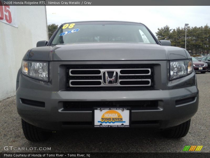 Nimbus Gray Metallic / Gray 2008 Honda Ridgeline RTS