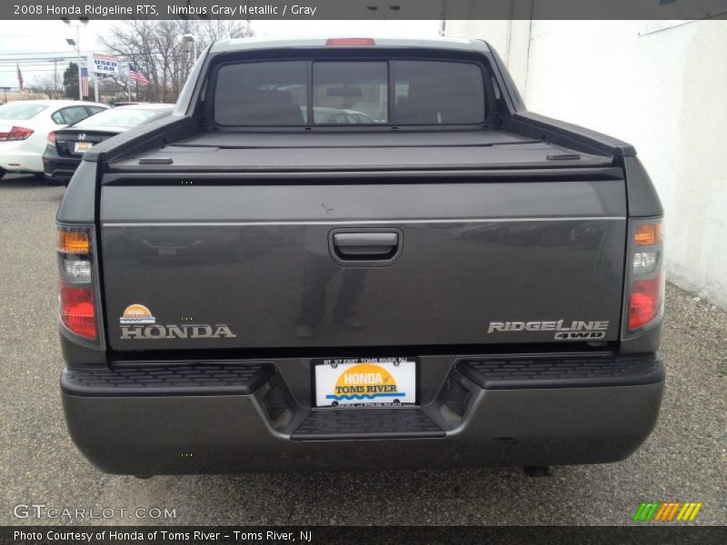 Nimbus Gray Metallic / Gray 2008 Honda Ridgeline RTS