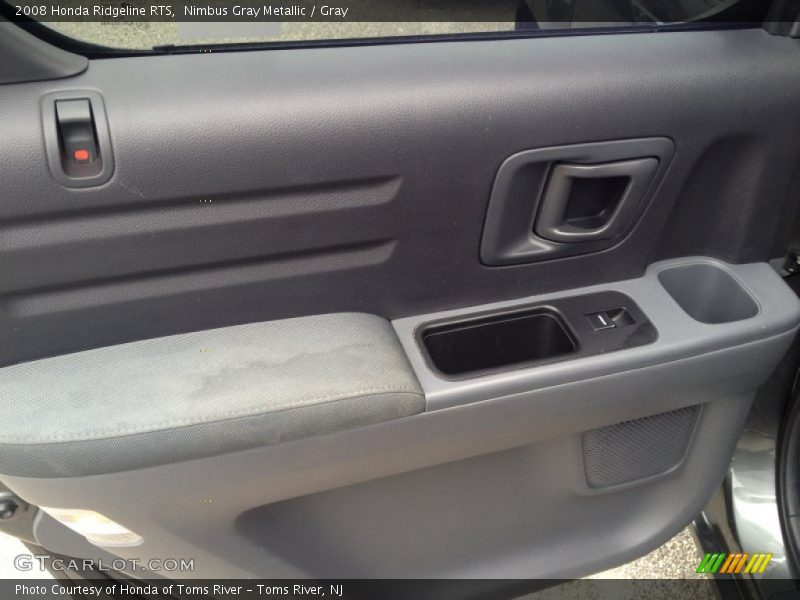 Nimbus Gray Metallic / Gray 2008 Honda Ridgeline RTS