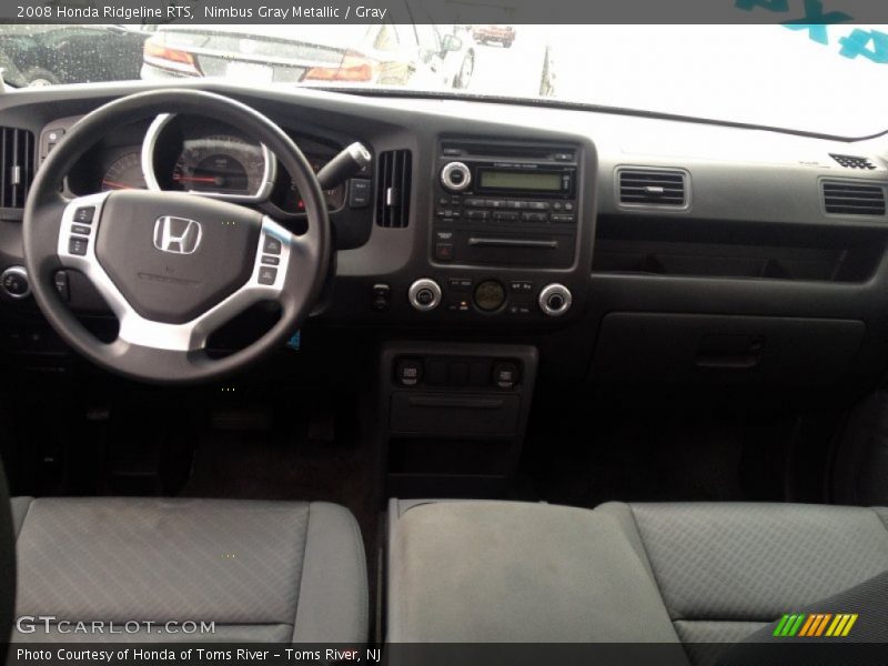 Nimbus Gray Metallic / Gray 2008 Honda Ridgeline RTS