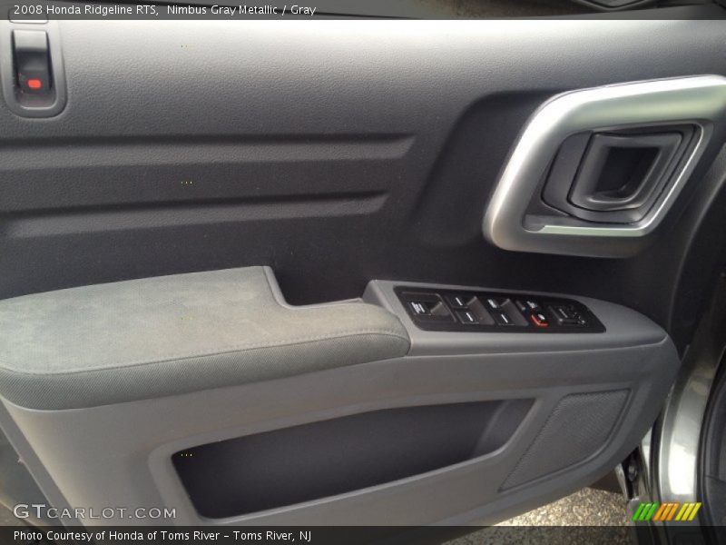 Nimbus Gray Metallic / Gray 2008 Honda Ridgeline RTS
