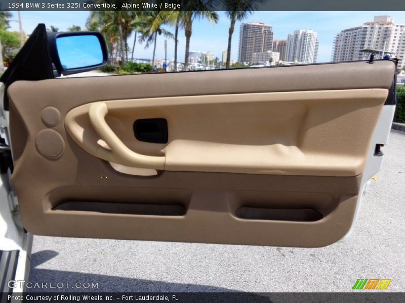 Door Panel of 1994 3 Series 325i Convertible