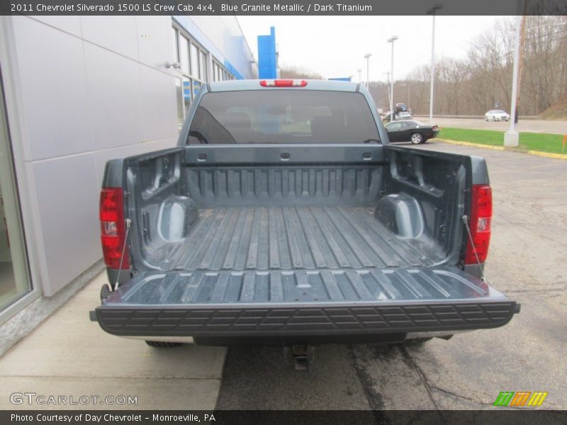 Blue Granite Metallic / Dark Titanium 2011 Chevrolet Silverado 1500 LS Crew Cab 4x4