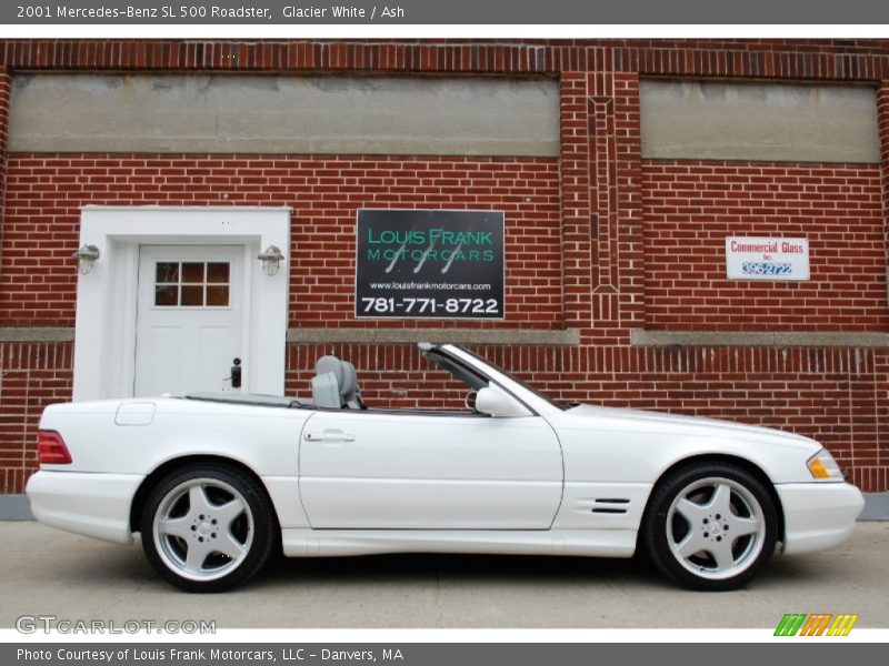 Glacier White / Ash 2001 Mercedes-Benz SL 500 Roadster