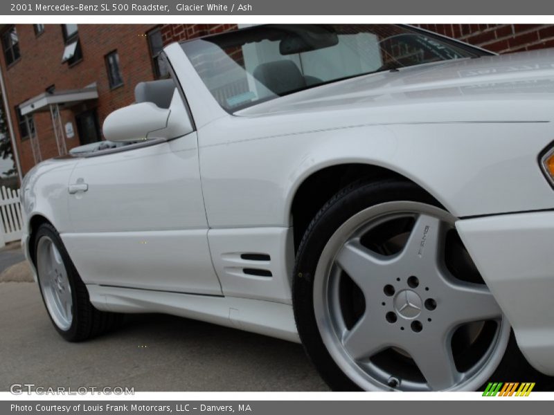 Glacier White / Ash 2001 Mercedes-Benz SL 500 Roadster