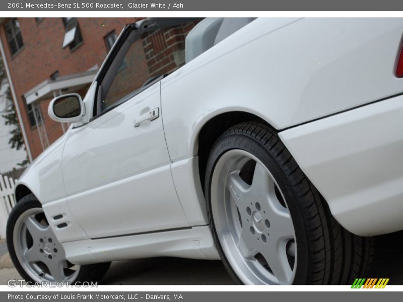 Glacier White / Ash 2001 Mercedes-Benz SL 500 Roadster