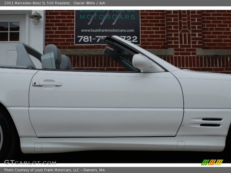 Glacier White / Ash 2001 Mercedes-Benz SL 500 Roadster