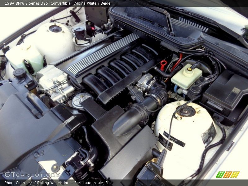  1994 3 Series 325i Convertible Engine - 2.5 Liter DOHC 24-Valve Inline 6 Cylinder