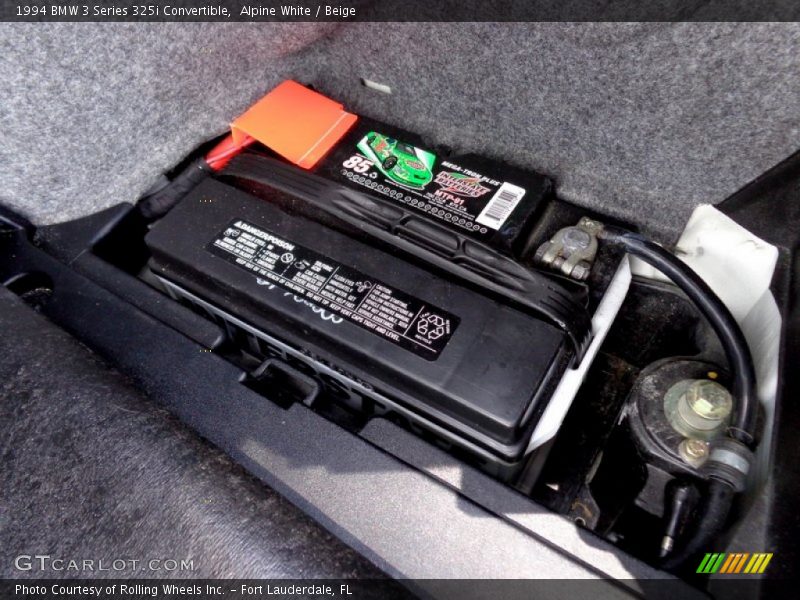 Alpine White / Beige 1994 BMW 3 Series 325i Convertible